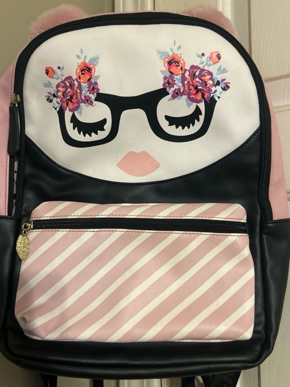 Betsey Johnson back pack. Full size Luv Betsey Johnson